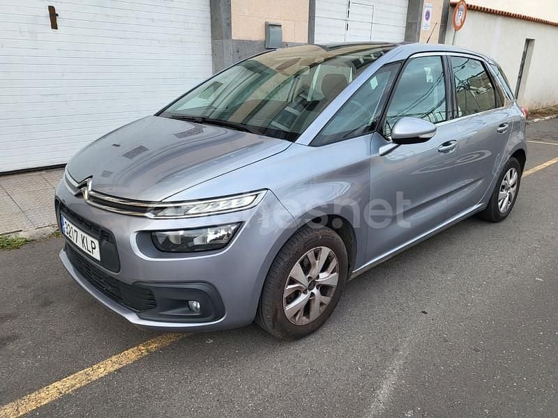 Gris / plata Usado 2018 Citroën C4 Picasso Feel Monovolumen | 7900 € (Super precio) - Imagen 1/4