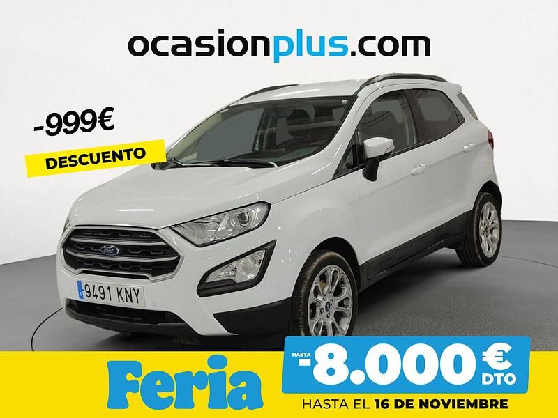 Blanco Usado 2018 Ford Ecosport Trend SUV | 10.990 € (Precio justo) - Imagen 1/4