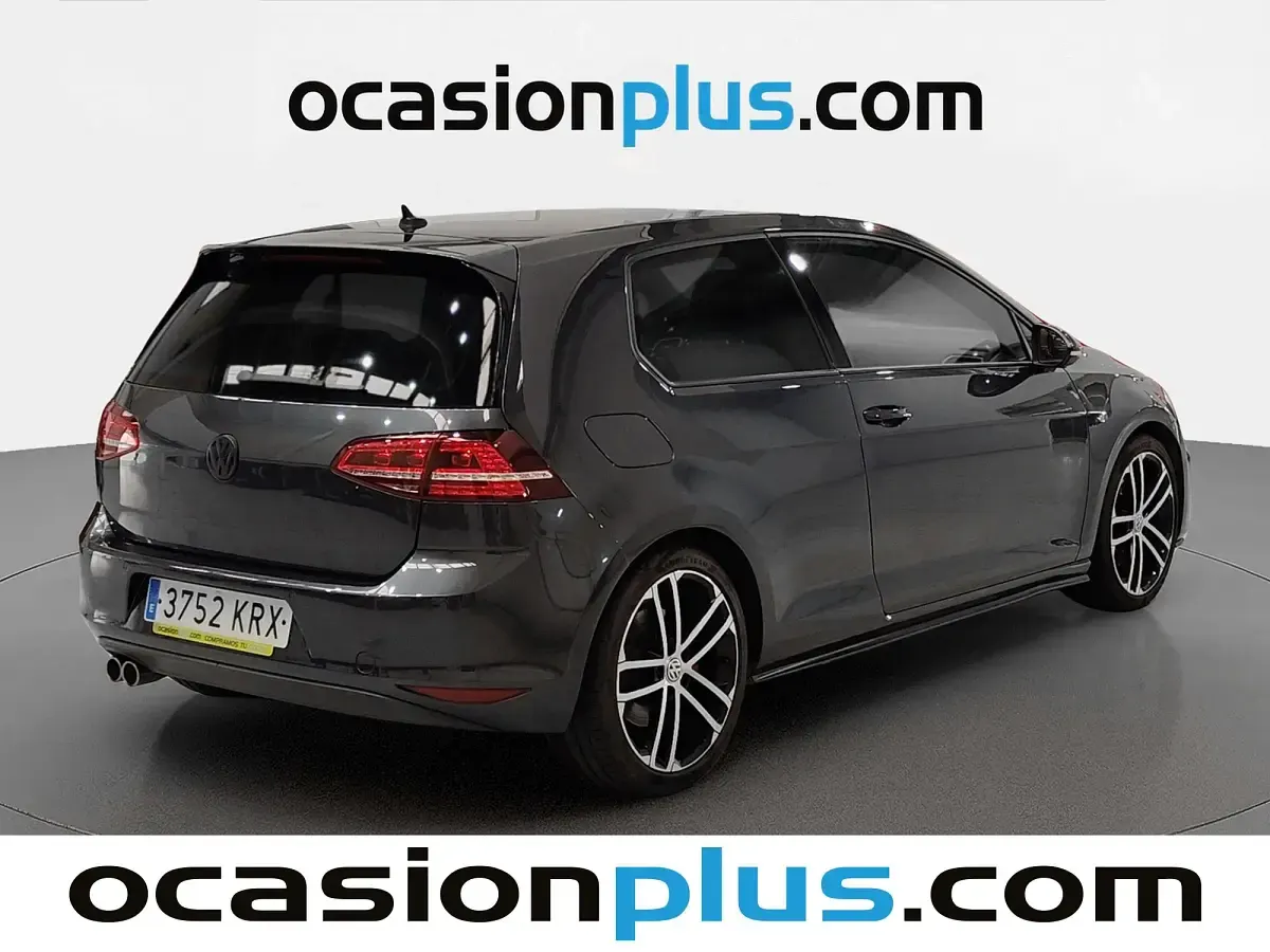 Usado VW Golf VII GTD 184 CV (135 kW) 2013 Gris Utilitario