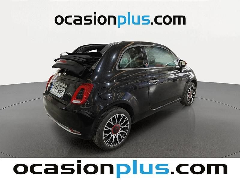 Usado Fiat 500 Red 70 CV (51 kW) 2023 Negro Descapotable