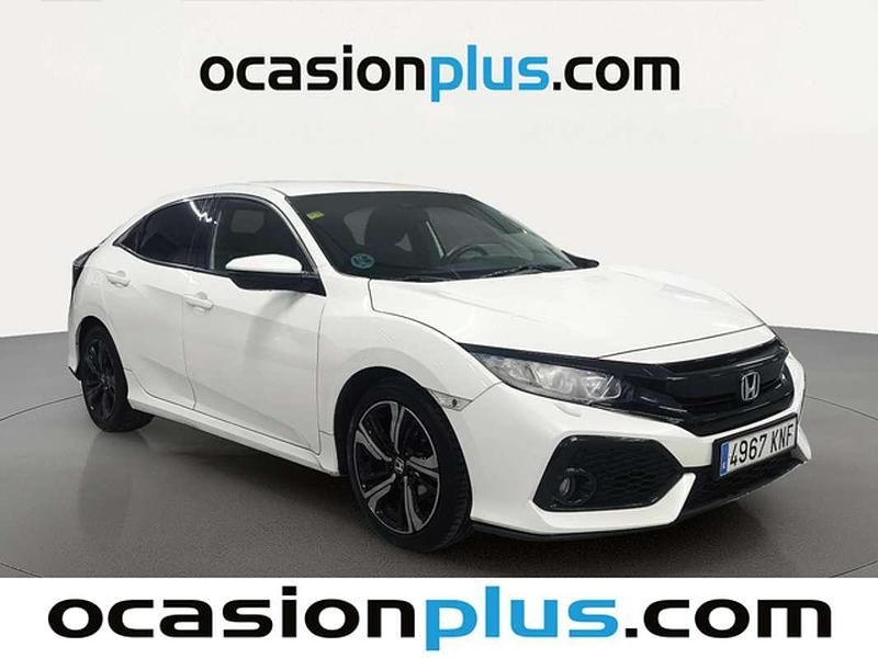 Usado Honda Civic Elegance 129 CV (94 kW) 2018 Blanco Utilitario