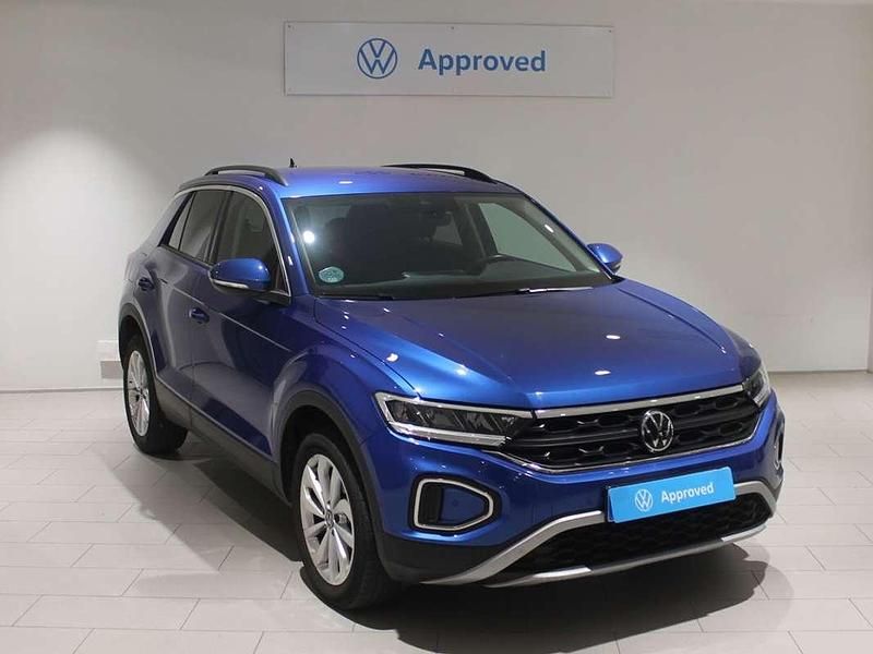 Azul Usado 2022 VW T-Roc Life SUV | 23.200 € (Un poco caro) - Imagen 1/4