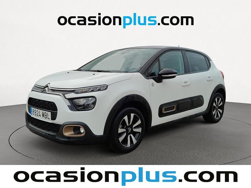 Blanco Usado 2022 Citroën C3 PureTech Utilitario | 10.537 € (Buen precio) - Imagen 1/4