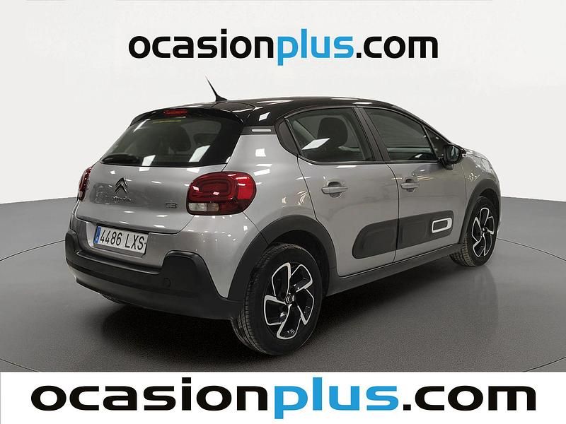 Usado Citroën C3 Feel 83 CV (61 kW) 2022 Gris plata Utilitario