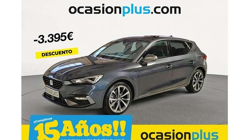 Gris Usado 2020 Seat Leon FR Utilitario | 17.591 € (Buen precio) - Imagen 1/4