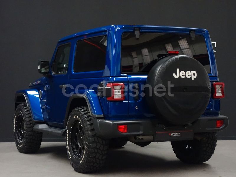 Usado Jeep Wrangler Sahara 270 CV (198 kW) 2019 Azul SUV