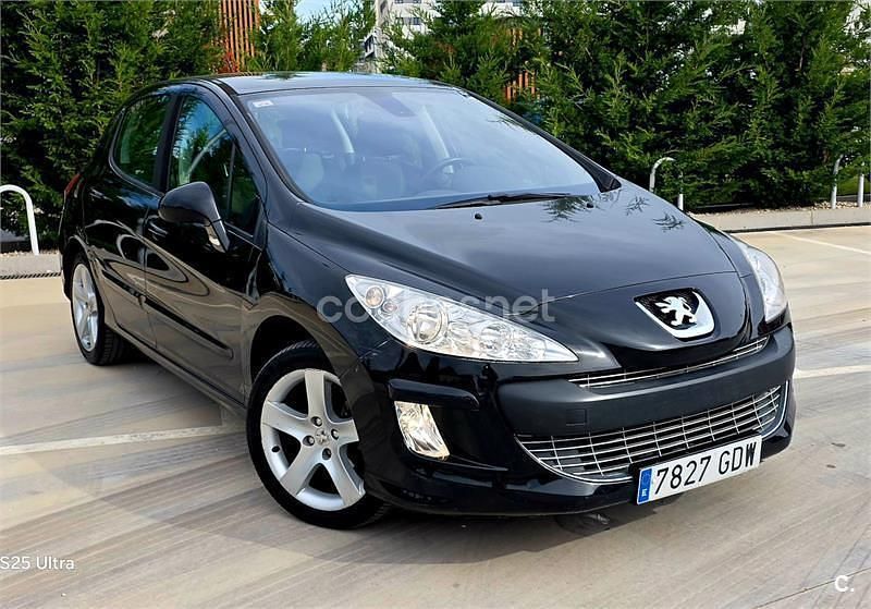 Usado Peugeot 308 Sport 120 CV (88 kW) 2008 Negro Berlina