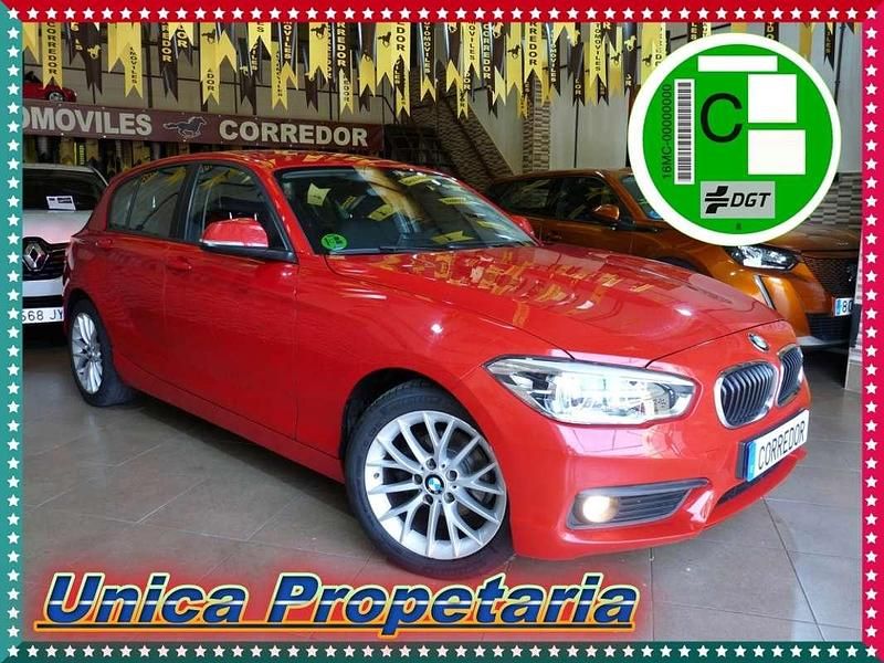 Usado BMW 116 Comfort Edition 116 CV (85 kW) 2016 Rojo Utilitario