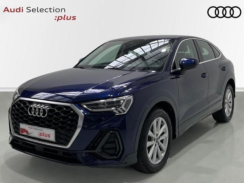 Azul Usado 2021 Audi Q3 Advanced Plus SUV | 34.900 € (Caro) - Imagen 1/4