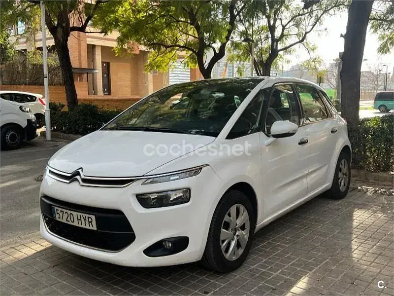 Usado Citroën C4 Picasso Intensive 115 CV (84 kW) 2013 Blanco Monovolumen