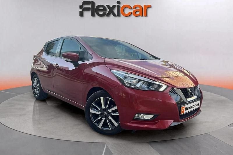 Rojo Usado 2017 Nissan Micra S Utilitario | 10.890 € (Precio justo) - Imagen 1/4