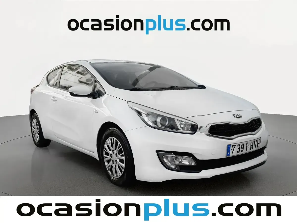 Usado Kia Ceed 100 CV (73 kW) 2014 Blanco Utilitario