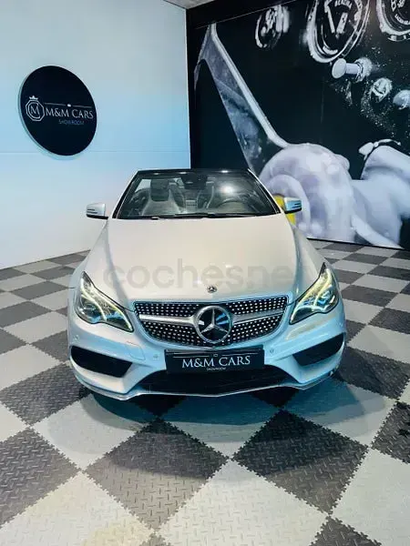 Usado Mercedes E220 Avantgarde 170 CV (125 kW) 2013 Gris / plata Descapotable