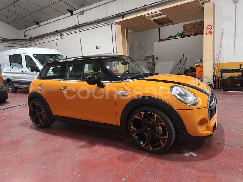 Usado Mini Cooper S 192 CV (141 kW) 2014 Naranja Utilitario