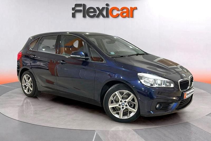 Azul Usado 2016 BMW 218 Active Tourer Monovolumen | 15.590 € (Precio justo) - Imagen 1/4