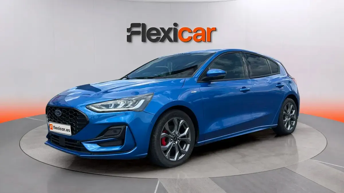 Usado Ford Focus ST-Line 125 CV (91 kW) 2022 Azul Berlina