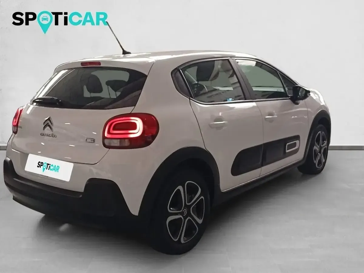 Usado Citroën C3 Feel 102 CV (75 kW) 2022 Blanco Utilitario
