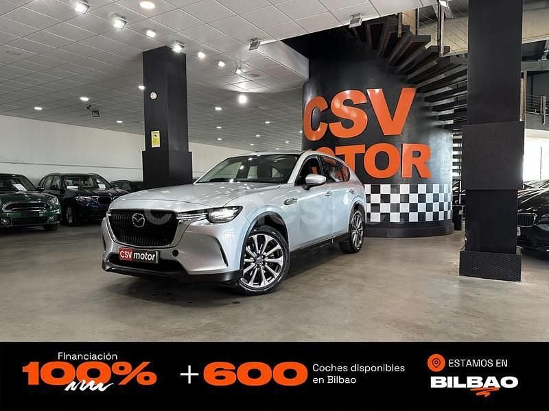 Gris / plata Usado 2023 Mazda CX-60 Exclusive-Line SUV | 31.450 € (Buen precio) - Imagen 1/4