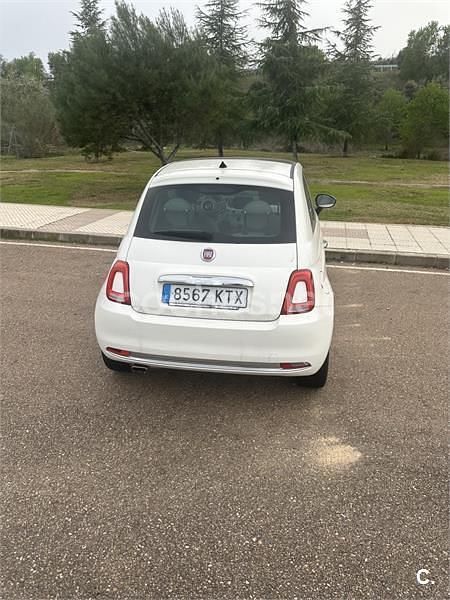Usado Fiat 500 Lounge 69 CV (50 kW) 2019 Blanco Berlina