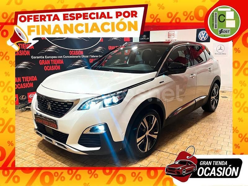 Blanco Usado 2018 Peugeot 3008 GT-line SUV | 19.980 € (Caro) - Imagen 1/4