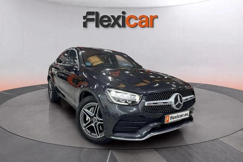 Azul Usado 2021 Mercedes GLC220 SUV | 39.590 € (Un poco caro) - Imagen 1/4