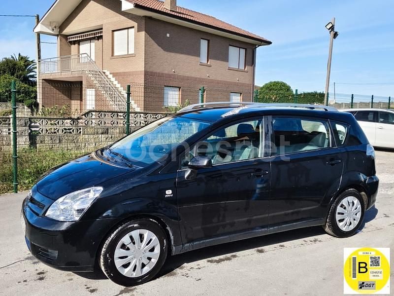 Negro Usado 2005 Toyota Corolla Verso Luna Monovolumen | 3999 € (Buen precio) - Imagen 1/4