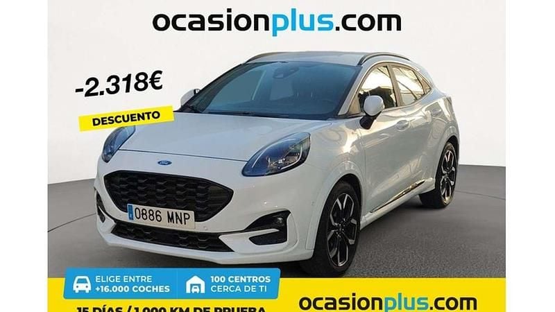 Blanco Usado 2024 Ford Puma ST-Line X SUV | 17.900 € (Buen precio) - Imagen 1/4