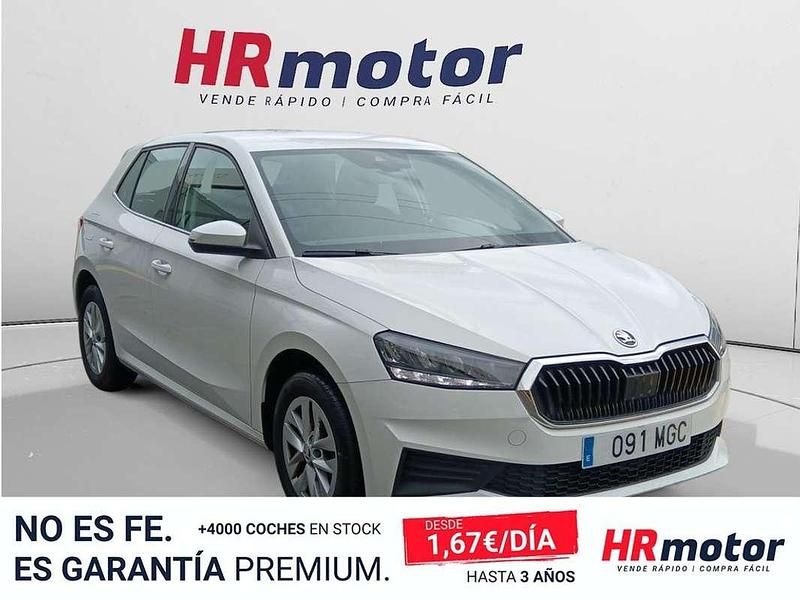 Usado Skoda Fabia Ambition 95 CV (69 kW) 2023 Blanco Utilitario