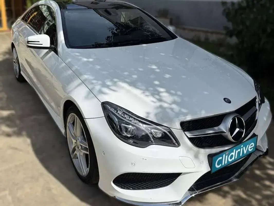 Usado Mercedes E350 252 CV (185 kW) 2014 Blanco Coupe