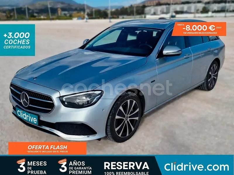 Gris / plata Usado 2021 Mercedes E300 Familiar | 32.390 € (Precio justo) - Imagen 1/3