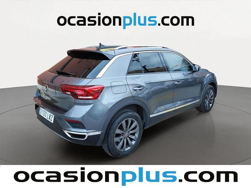 Usado VW T-Roc Sportline 150 CV (110 kW) 2022 Gris SUV
