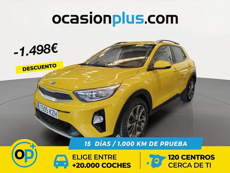Usado Kia Stonic 100 CV (73 kW) 2019 Amarillo SUV