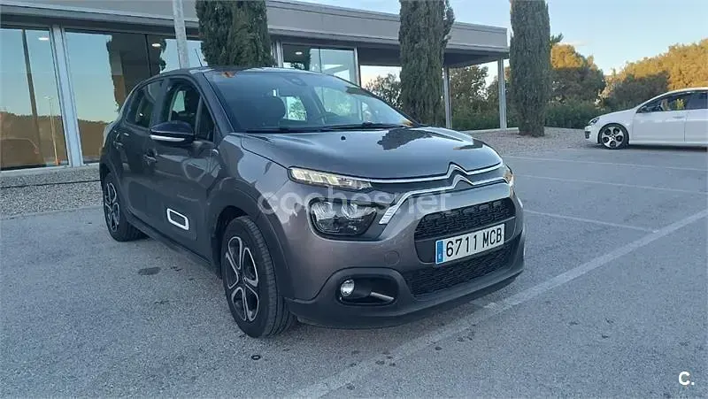 Usado Citroën C3 Feel 83 CV (61 kW) 2022 Gris / plata Utilitario