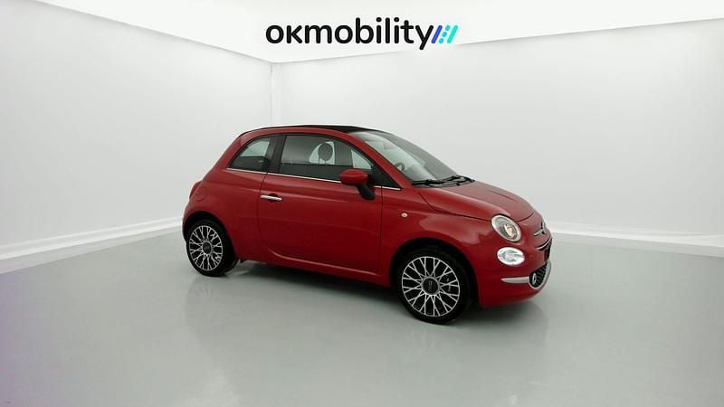 Usado Fiat 500C Dolcevita 70 CV (51 kW) 2024 Rosso corsa Descapotable