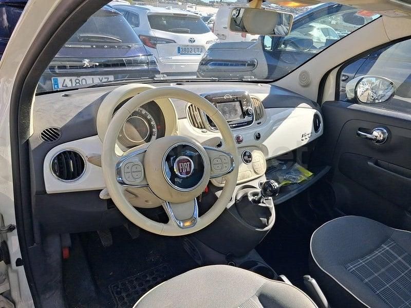 Usado Fiat 500 Lounge 69 CV (50 kW) 2017 Beige Berlina
