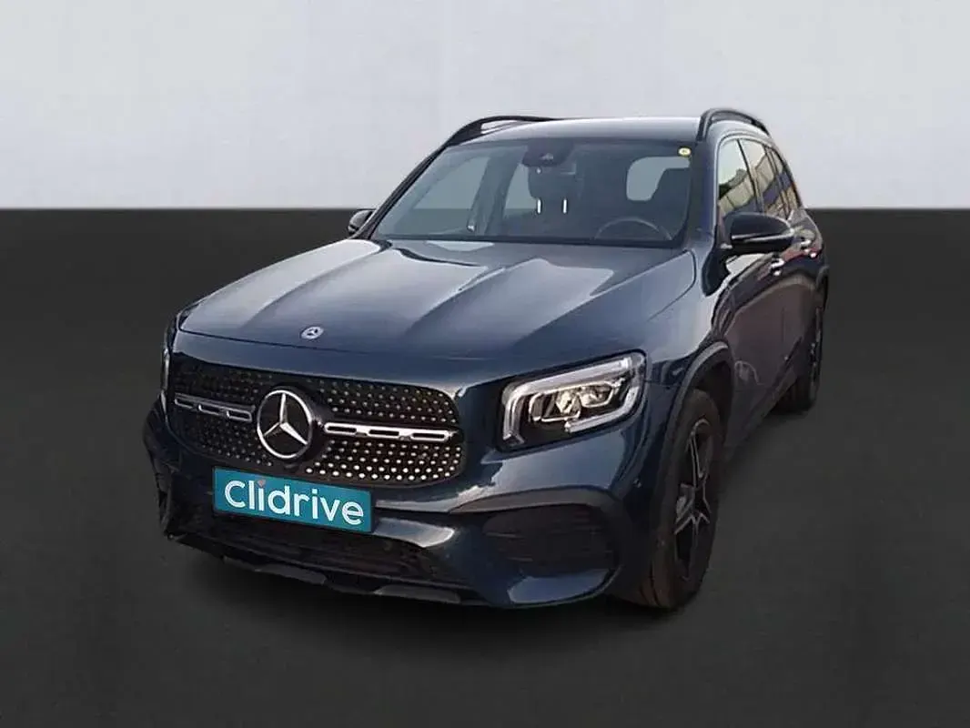 Usado Mercedes GLB200 150 CV (110 kW) 2021 Azul SUV