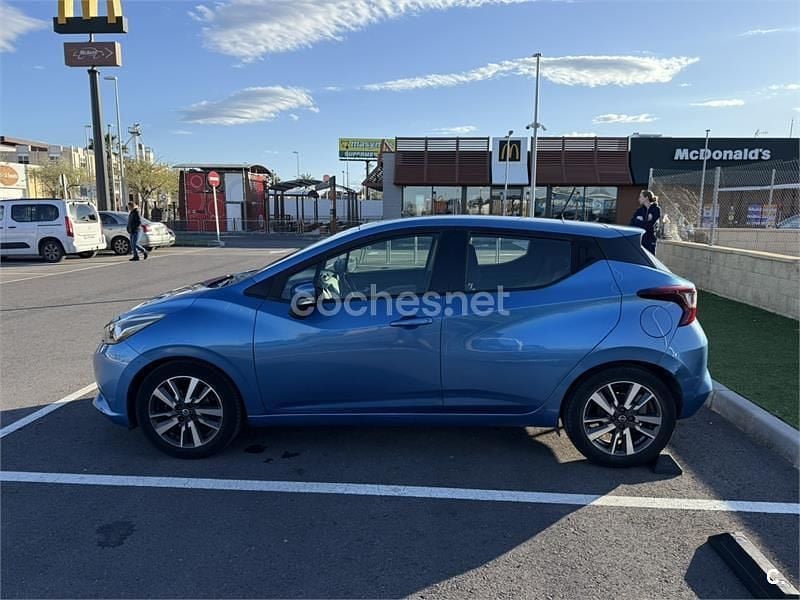 Occasion Nissan Micra Acenta 90 ch (66 kW) 2018 Bleue Citadine