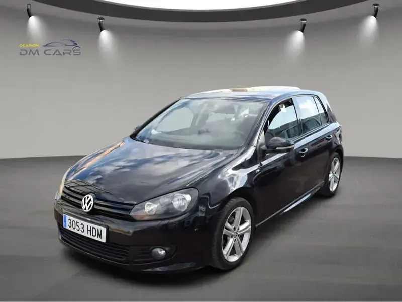 Usado VW Golf VI Sport 105 CV (77 kW) 2011 Negro Berlina