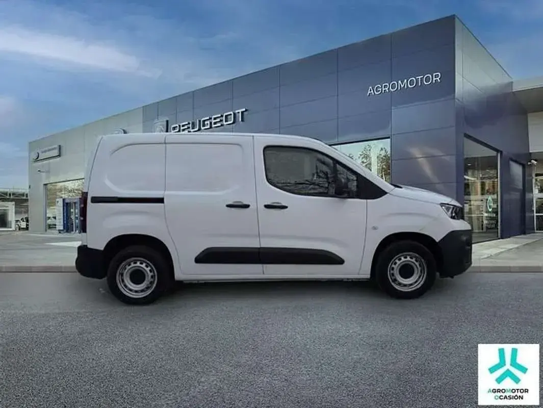 Usado Peugeot Partner S 102 CV (75 kW) 2020 Blanco Monovolumen