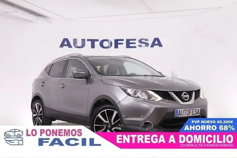 Usado Nissan Qashqai N-Connecta 131 CV (96 kW) 2016 Gris / plata SUV