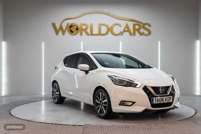 Usado Nissan Micra Acenta 89 CV (65 kW) 2017 Blanco Berlina