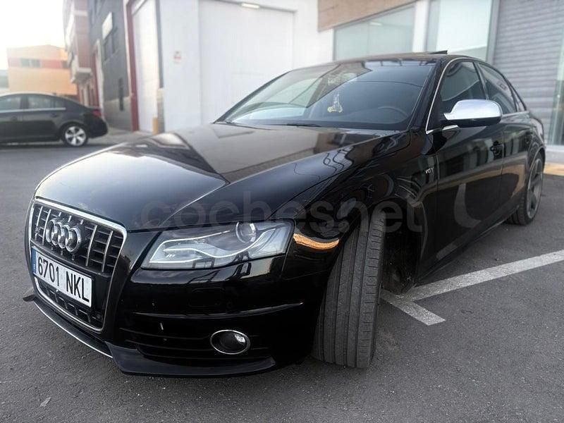 Usado Audi S4 333 CV (244 kW) 2009 Negro Berlina