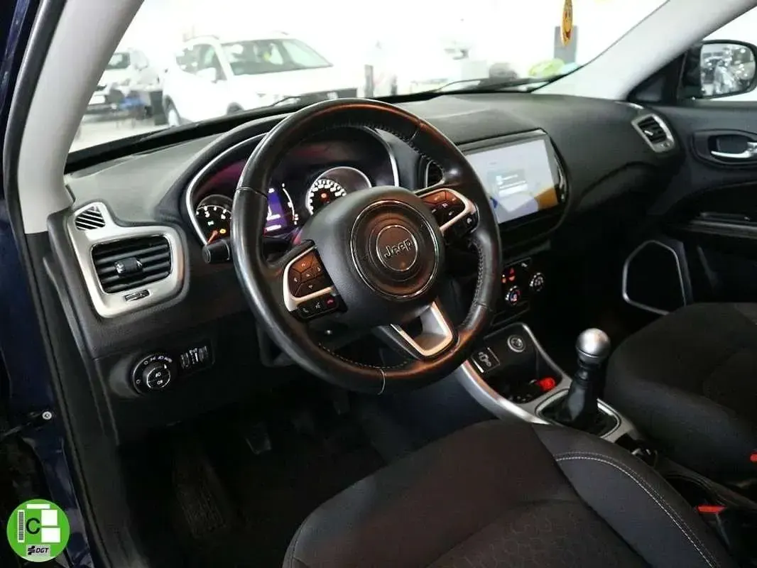 Usado Jeep Compass 120 CV (88 kW) 2018 Azul SUV
