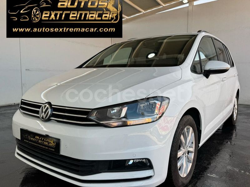 Blanco Usado 2018 VW Touran Advance Monovolumen | 13.499 € (Precio justo) - Imagen 1/4