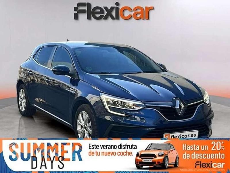 Azul Usado 2021 Renault Mégane IV Intens Berlina | 15.990 € (Super precio) - Imagen 1/4