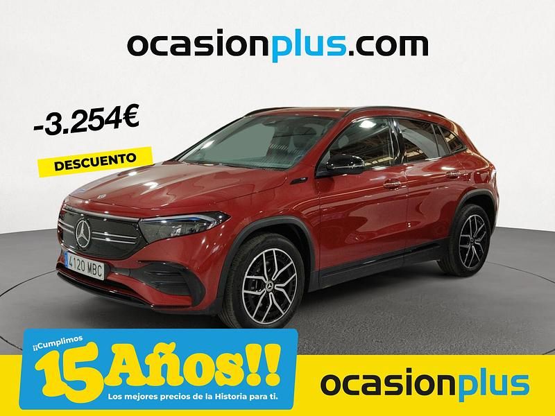 Rojo Usado 2022 Mercedes EQA250 SUV | 35.800 € (Precio justo) - Imagen 1/4