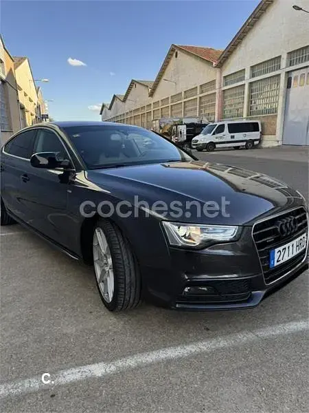 Occasion Audi A5 Sportback S-Line 211 PK (155 kW) 2013 Grijs Hatchback