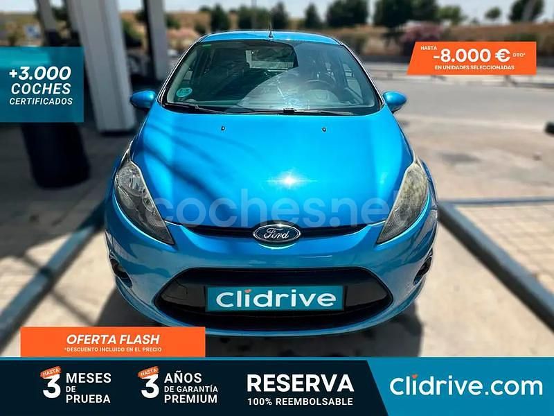 Azul Usado 2008 Ford Fiesta Trend Berlina | 4990 € (Precio justo) - Imagen 1/4