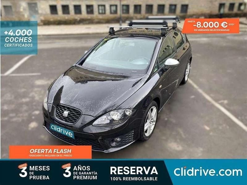 Usado Seat Leon FR 170 CV (125 kW) 2009 Negro Utilitario