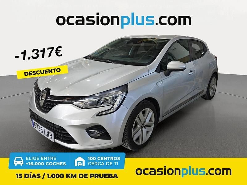Gris Usado 2021 Renault Clio V Intens Berlina | 14.490 € (Precio justo) - Imagen 1/4